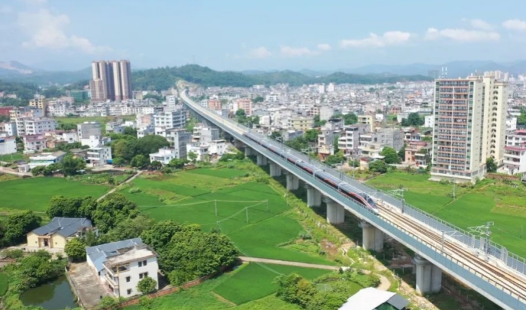 梅龍高鐵9月14日開通運(yùn)營