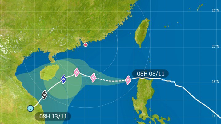 天文臺：中午12時40分發(fā)出一號戒備信號